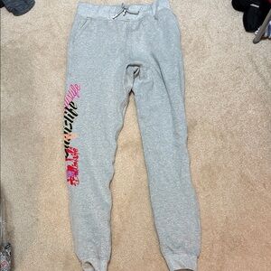 Gray Graphic Sweatpants